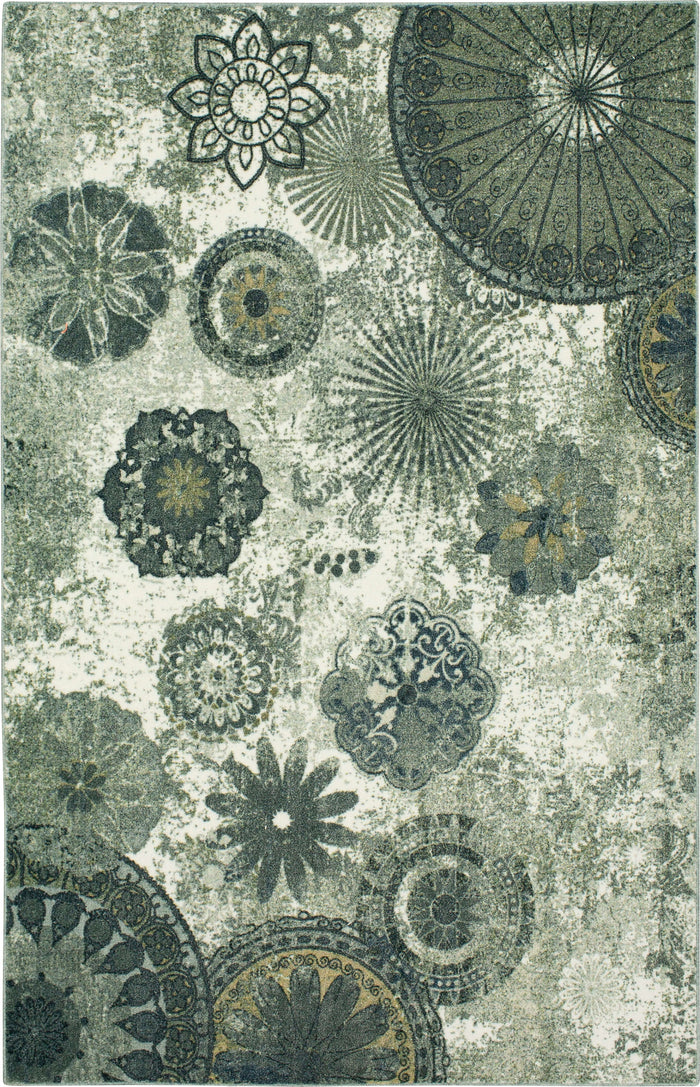Technicolor Renalt Grey Area Rug