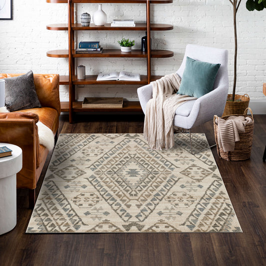 Arden Cardi Grey Area Rug