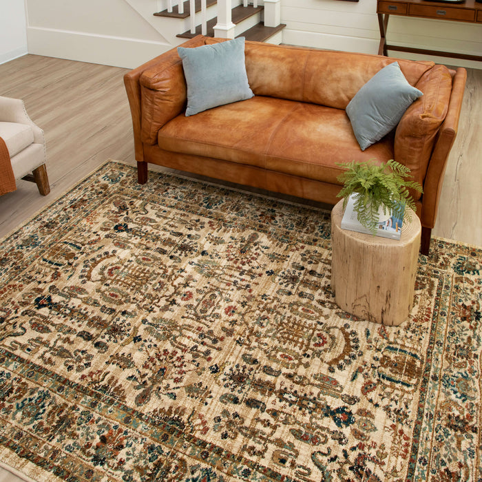 Karastan Spice Market Cassia Cream