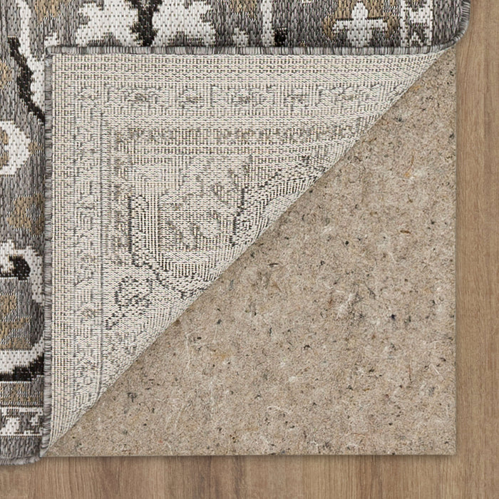 Jackson Ikat Taupe Area Rug