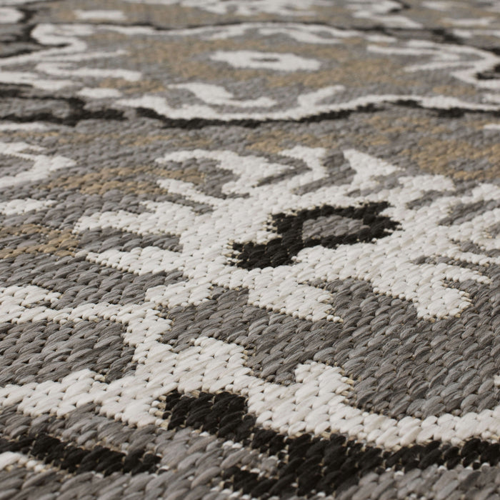 Jackson Ikat Taupe Area Rug