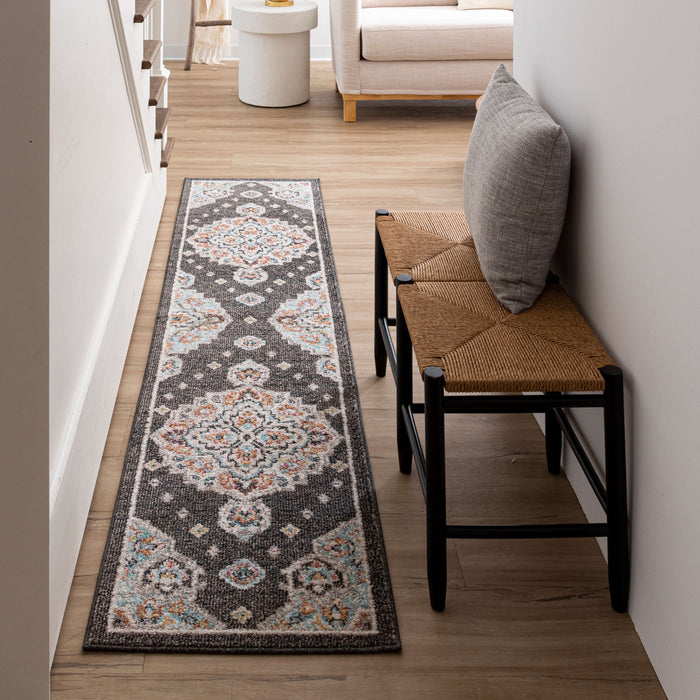 Arden Catalina Black Area Rug