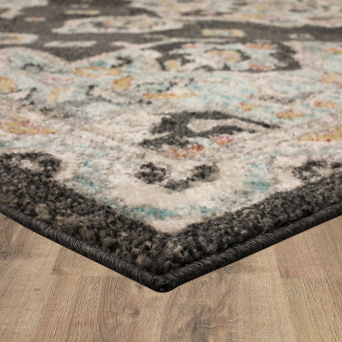 Arden Catalina Black Area Rug