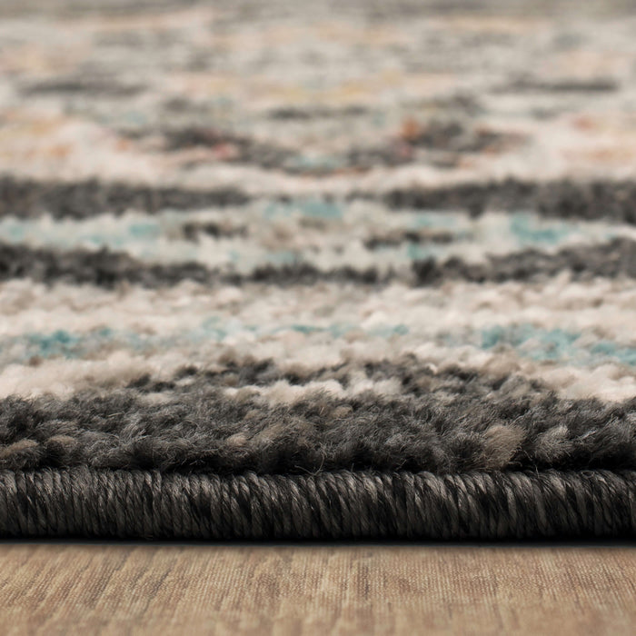 Arden Catalina Black Area Rug