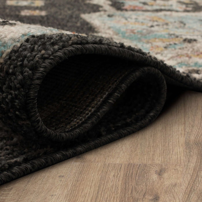Arden Catalina Black Area Rug