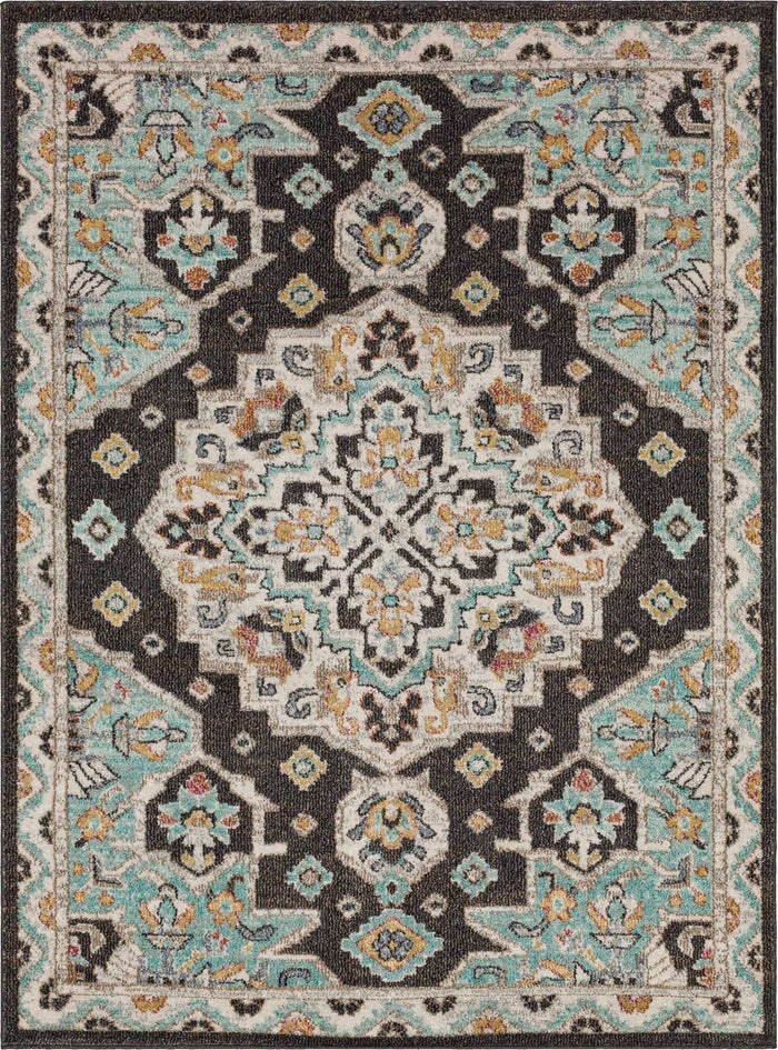 Arden Catalina Black Area Rug