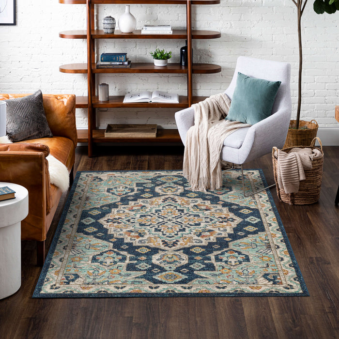 Arden Catalina Blue Area Rug