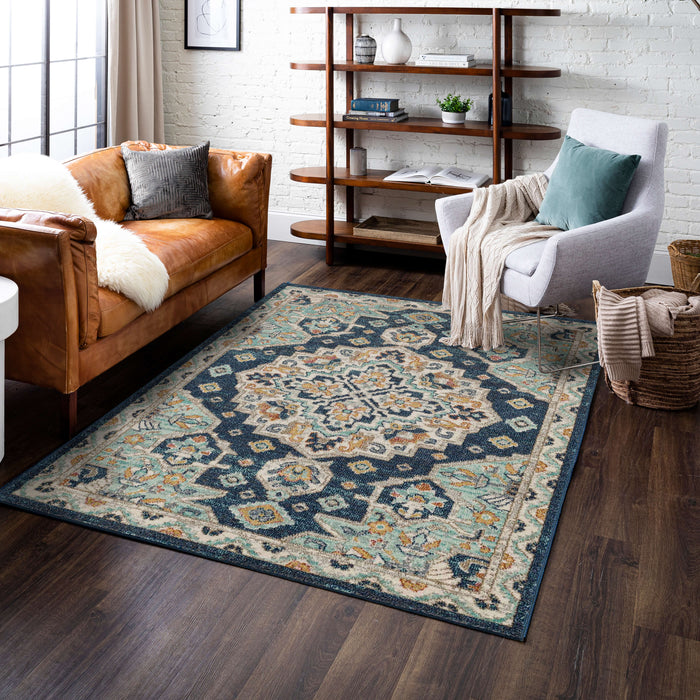Arden Catalina Blue Area Rug