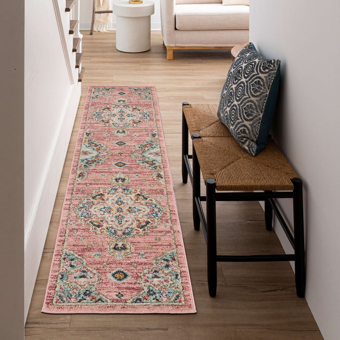 Arden Catalina Pink Area Rug