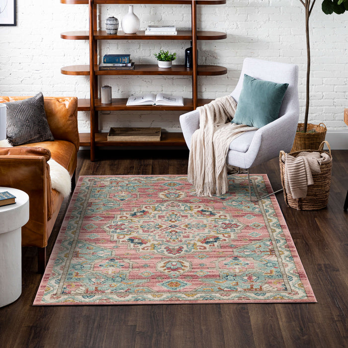 Arden Catalina Pink Area Rug