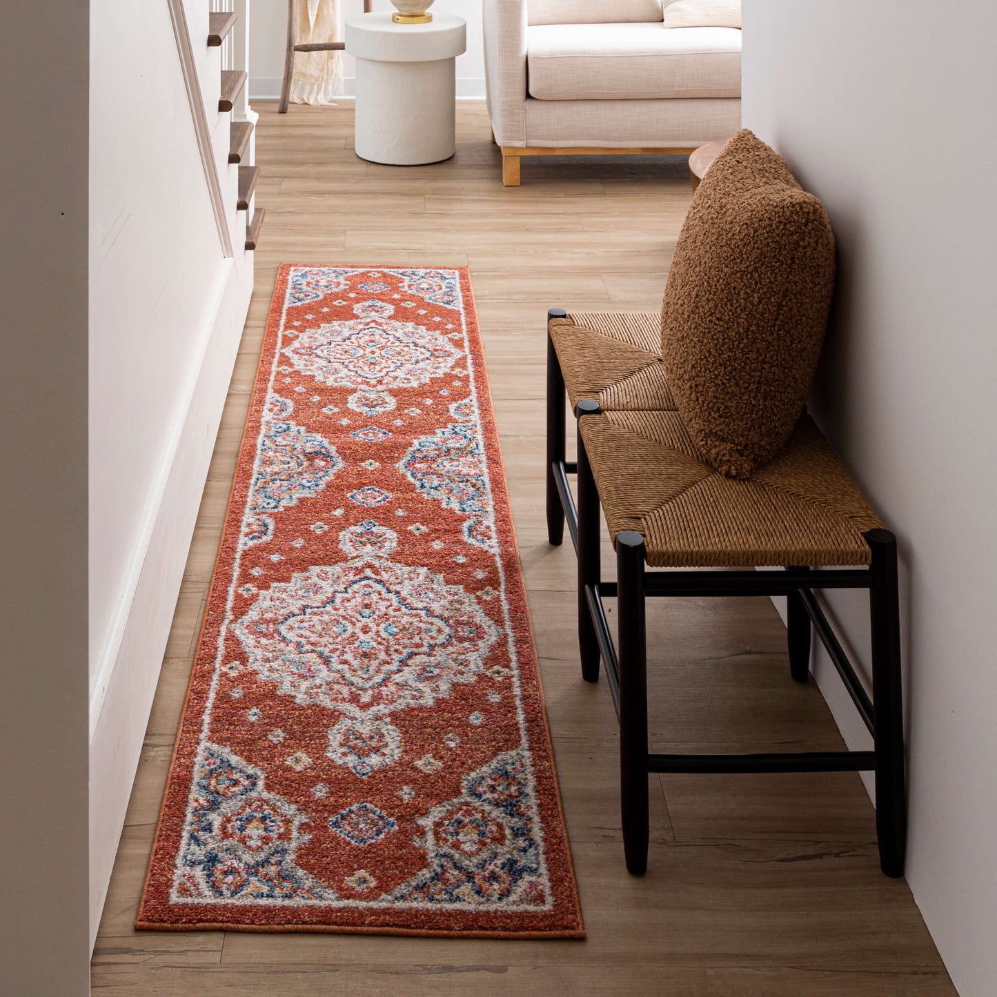 Arden Catalina Red Area Rug