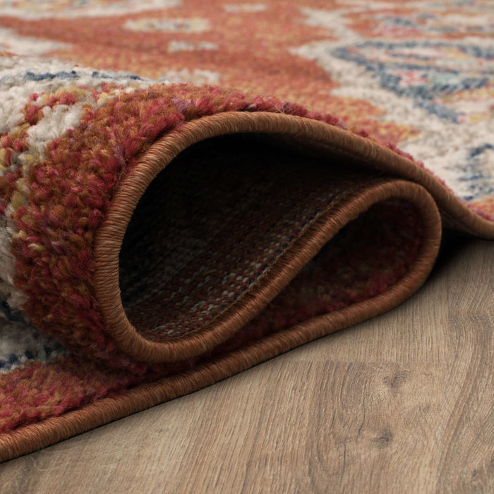 Arden Catalina Red Area Rug