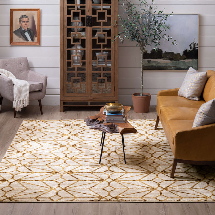 Karastan Artisan Celeste Brushed Gold by Scott Living