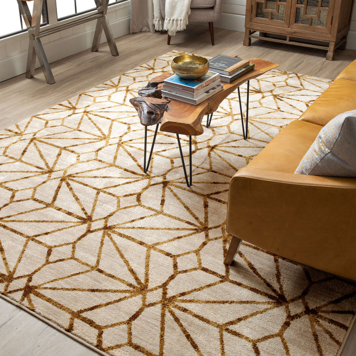 Karastan Artisan Celeste Brushed Gold by Scott Living