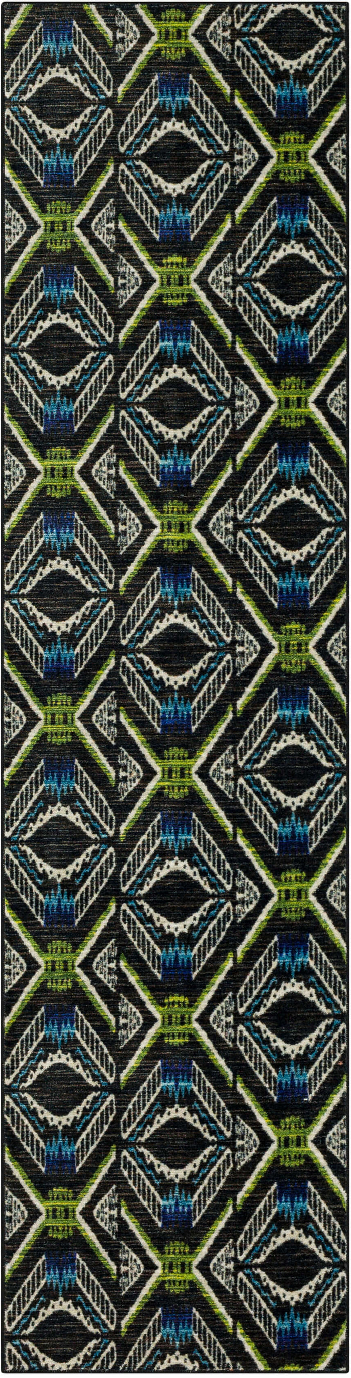 Zali Black Area Rug
