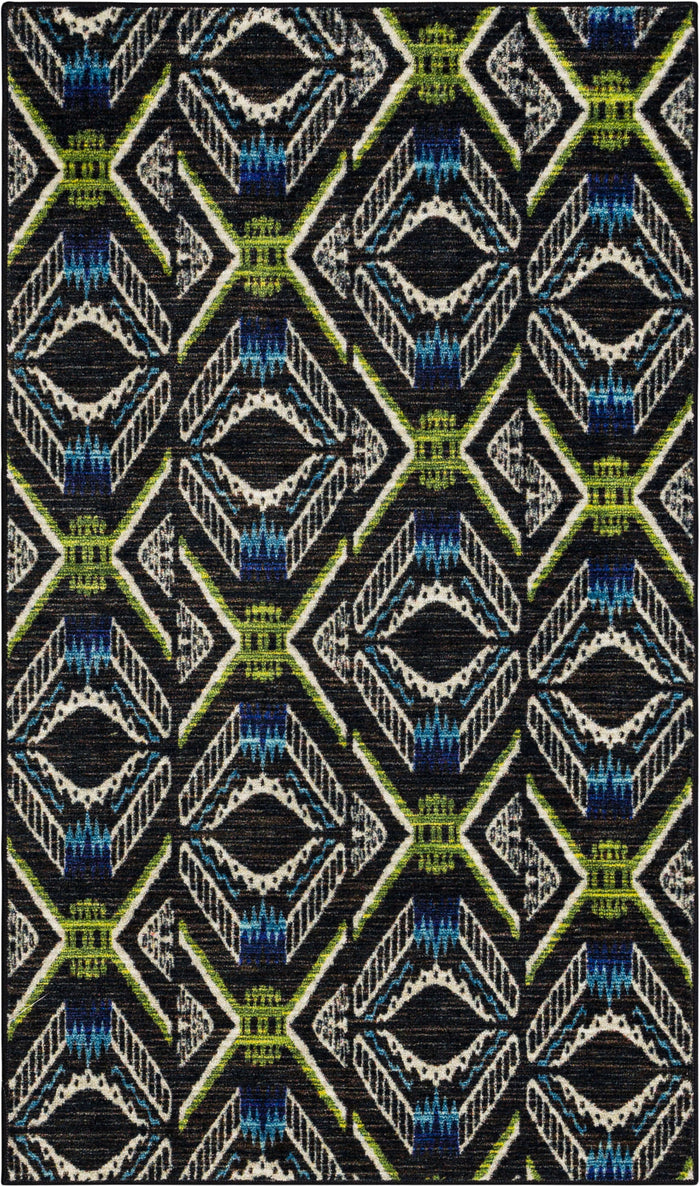 Zali Black Area Rug