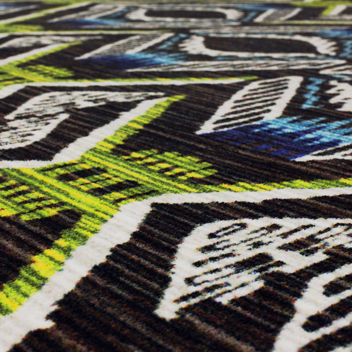 Zali Black Area Rug