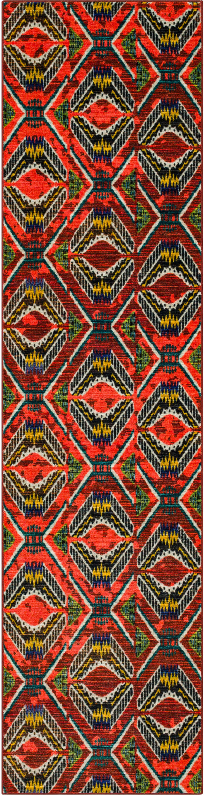 Zali Red Area Rug