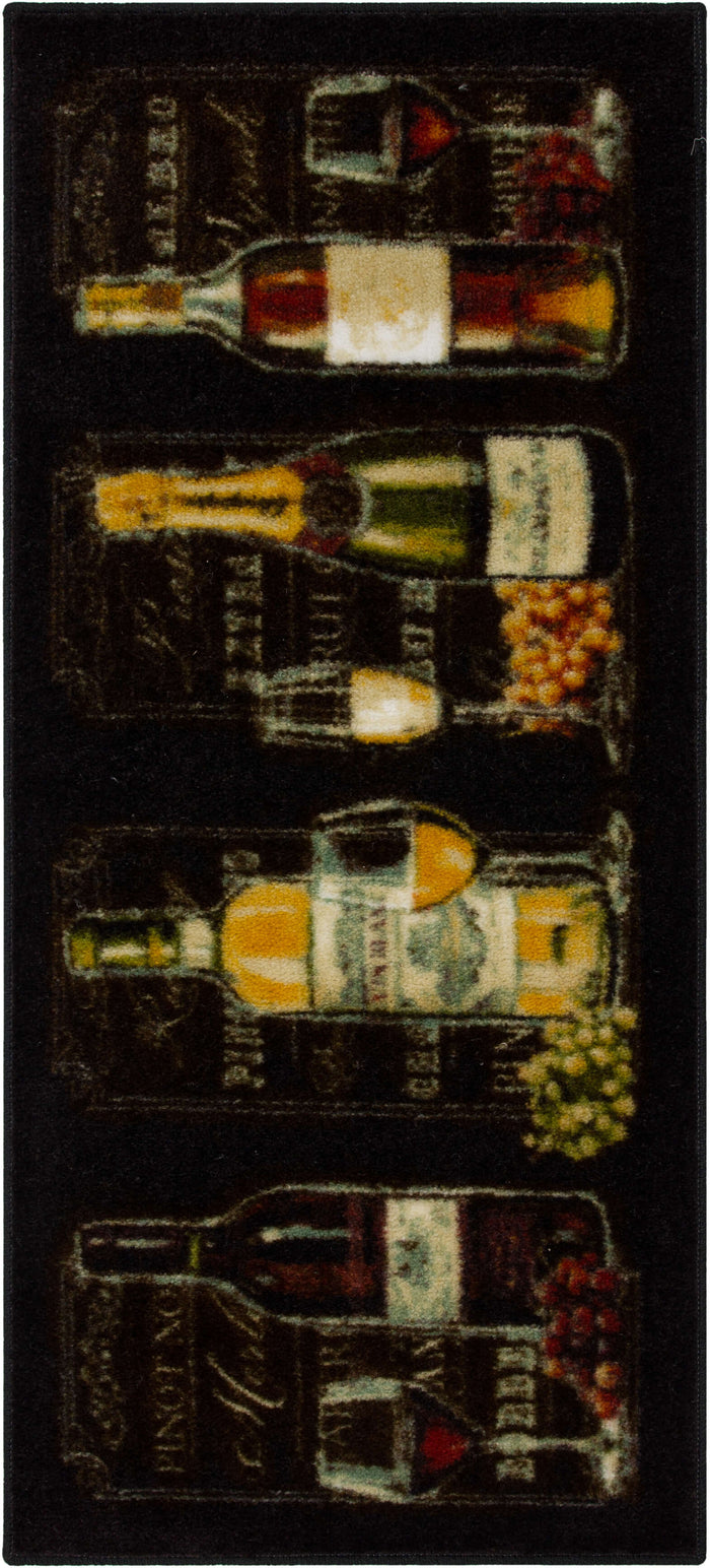 Marina Chalkboard Brown & Yellow Mat