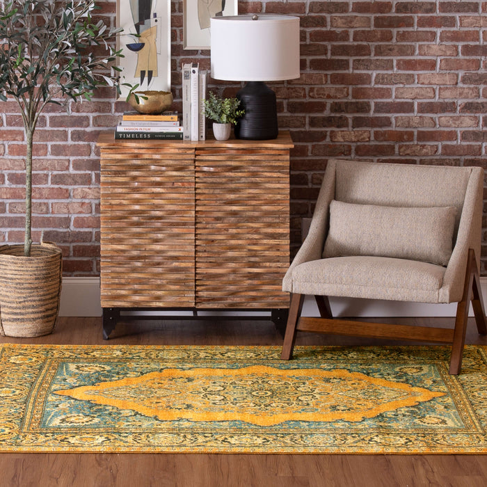 Alondra Gold Area Rug