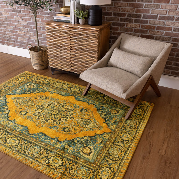 Alondra Gold Area Rug