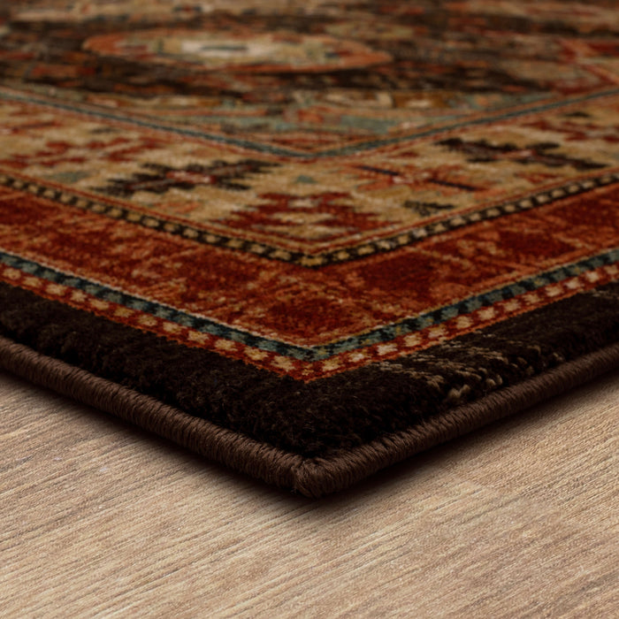 Karastan Spice Market Charlemont Charcoal Area Rug