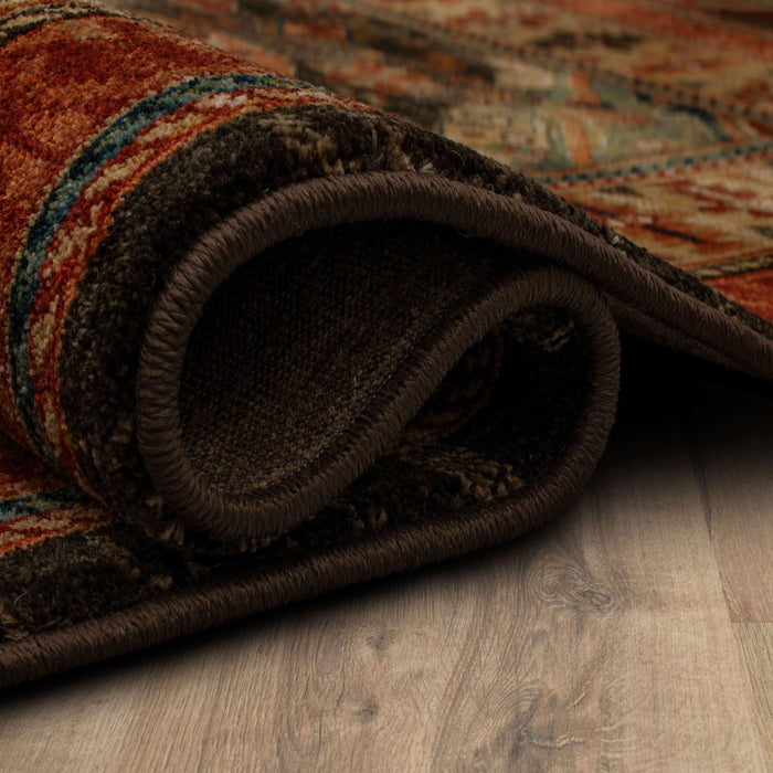 Karastan Spice Market Charlemont Charcoal Area Rug