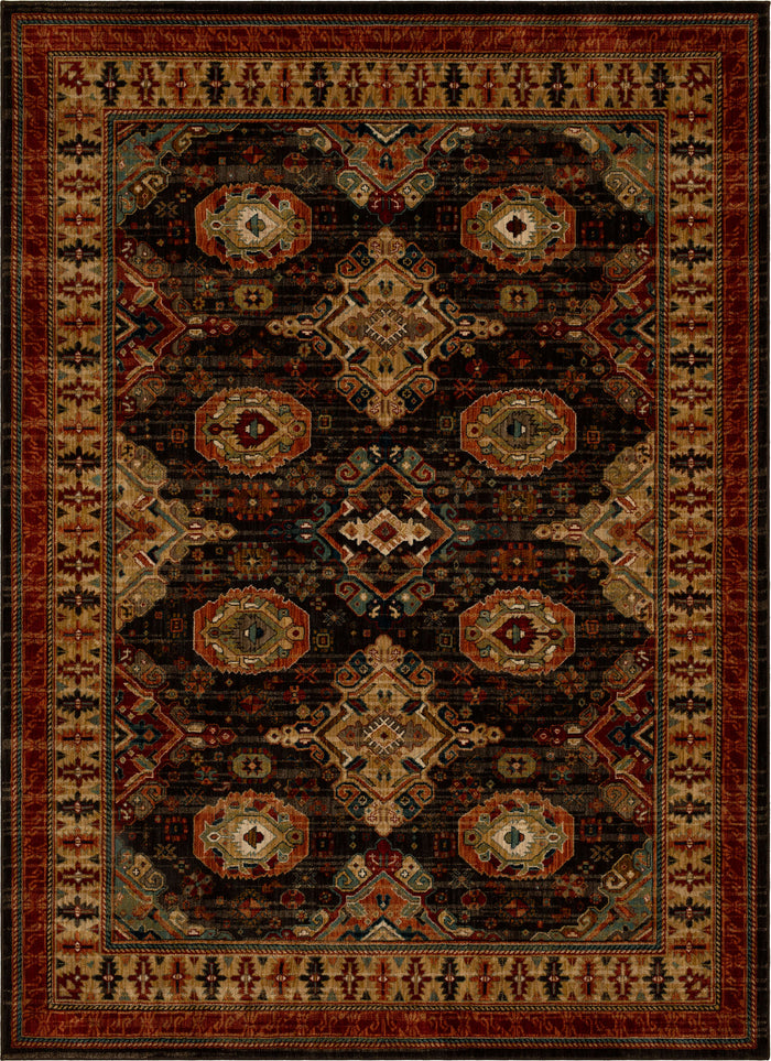 Karastan Spice Market Charlemont Charcoal Area Rug