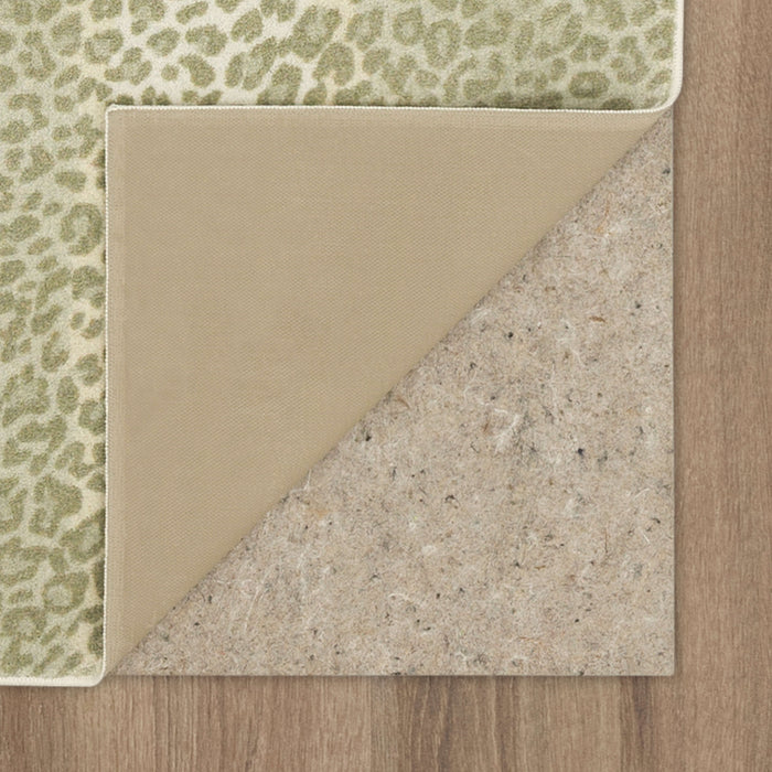 Technicolor Cheetah Skin Beige Area Rug