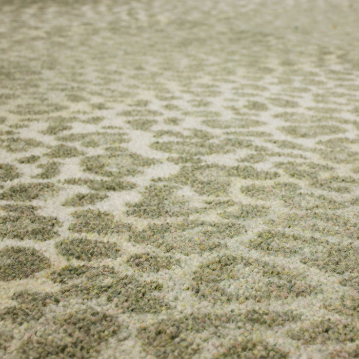 Technicolor Cheetah Skin Beige Area Rug