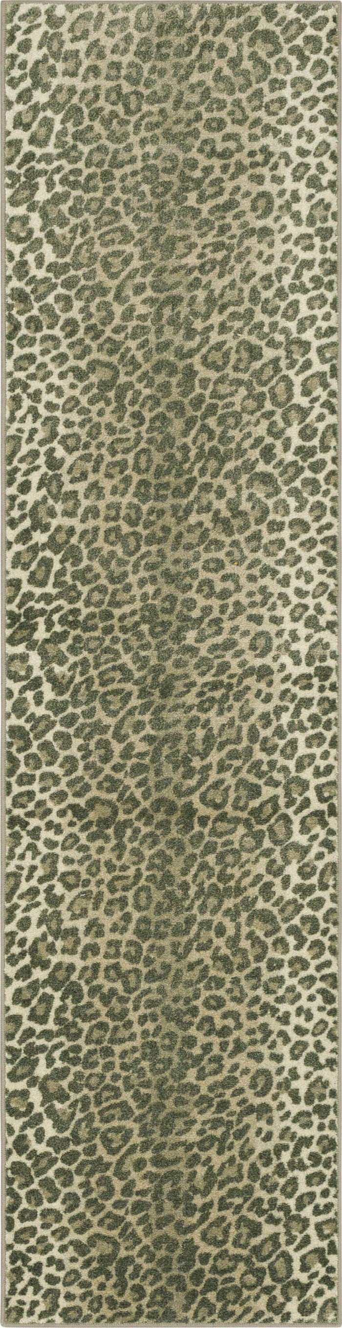 Technicolor Cheetah Skin Grey Area Rug