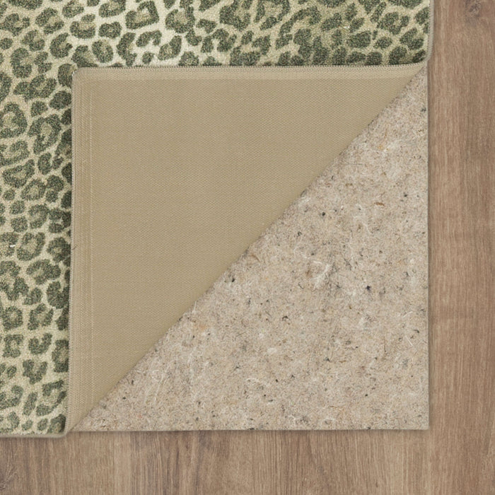 Technicolor Cheetah Skin Grey Area Rug