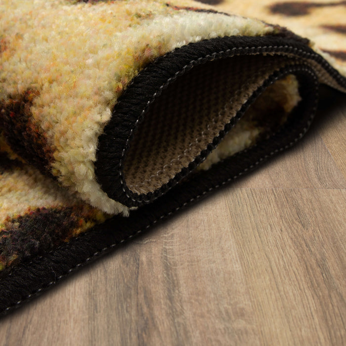 Technicolor Borrego Spots Brown Area Rug