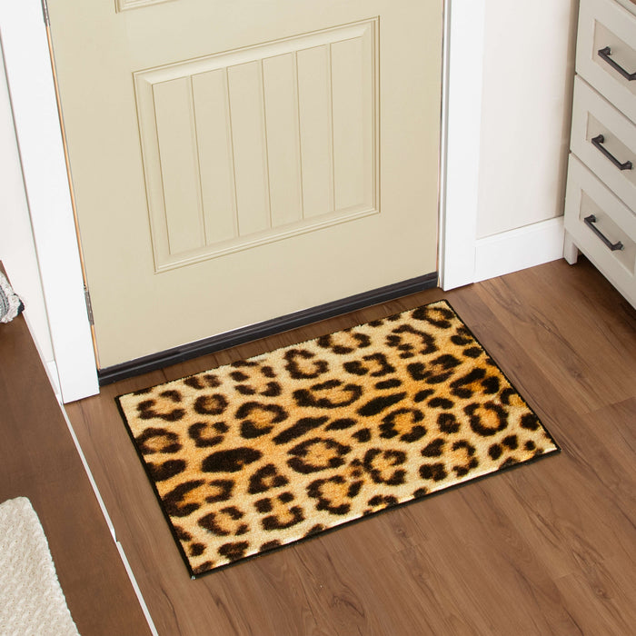 Technicolor Borrego Spots Brown Area Rug