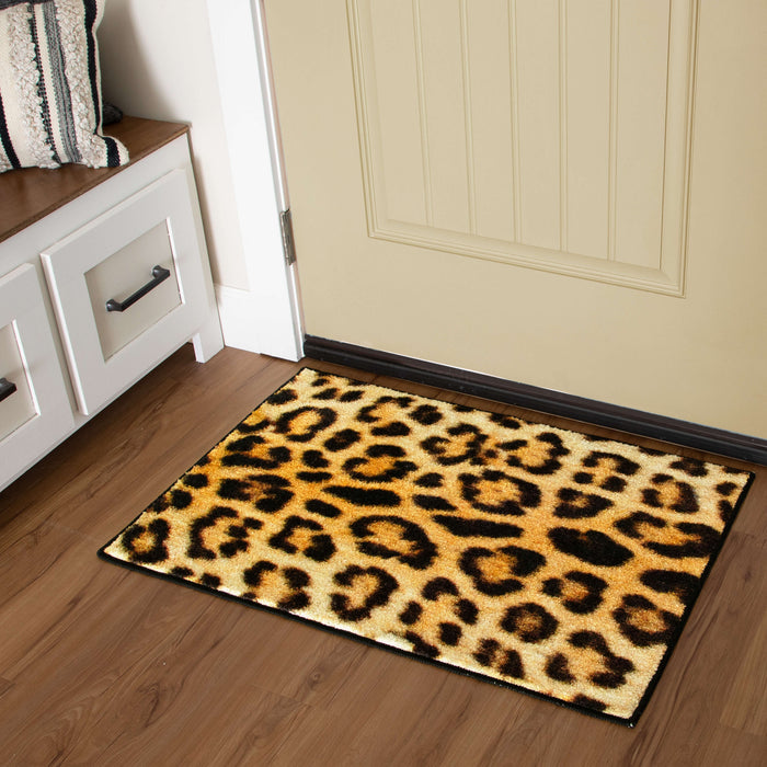 Technicolor Borrego Spots Brown Area Rug