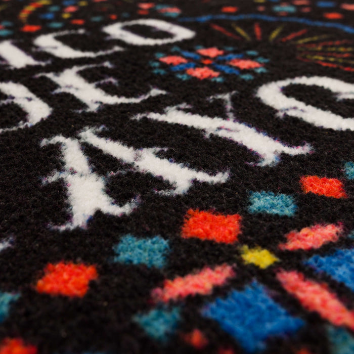 Cinco de Mayo Black Accent Rug