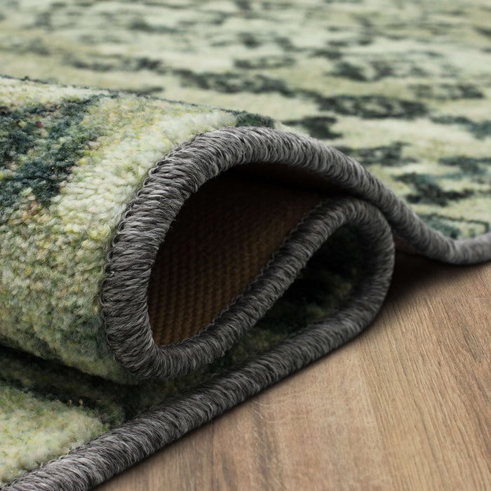 Technicolor Halle Gray Area Rug