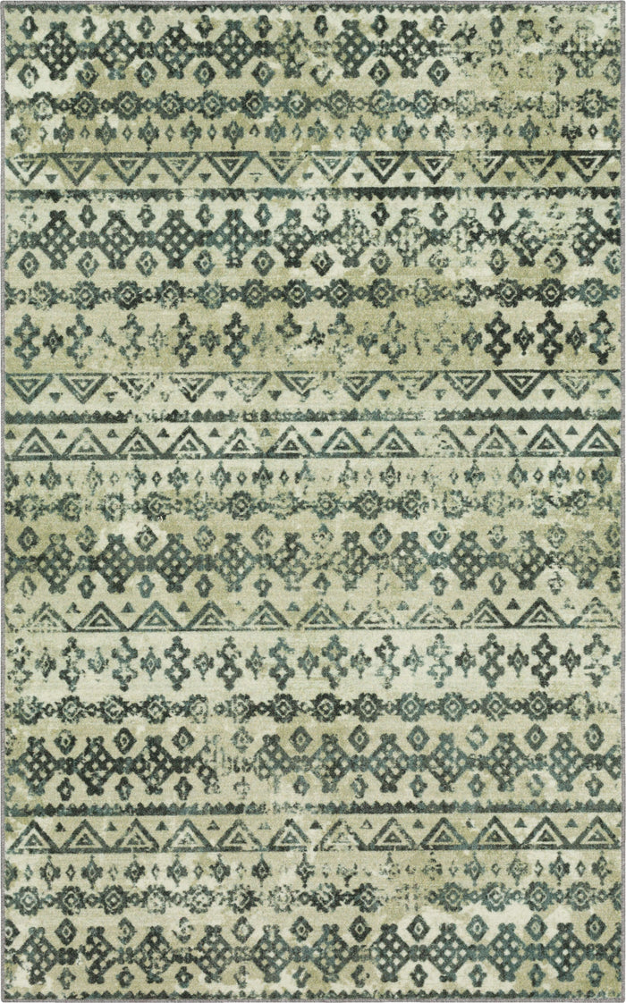 Technicolor Halle Gray Area Rug