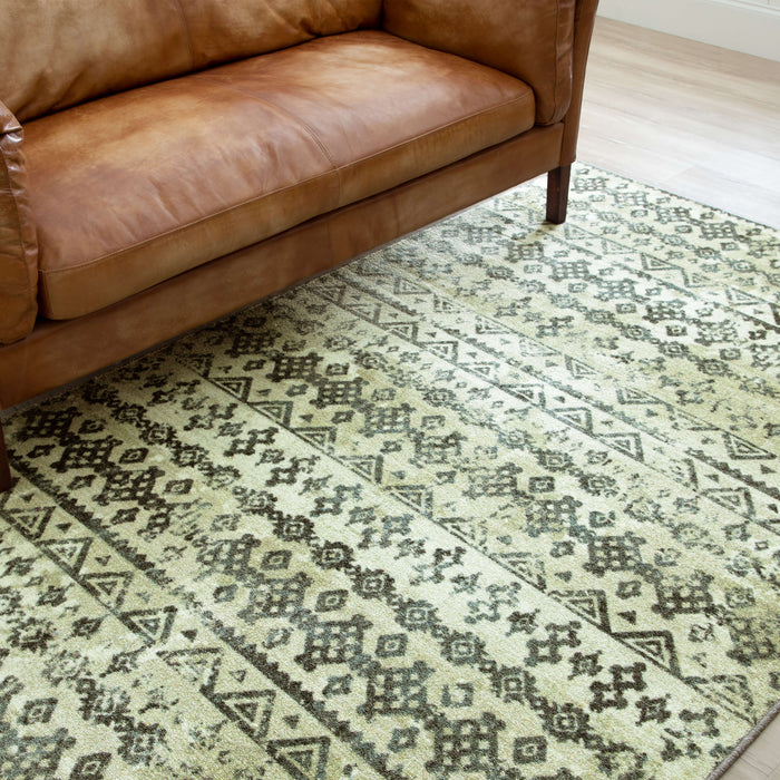 Technicolor Halle Gray Area Rug