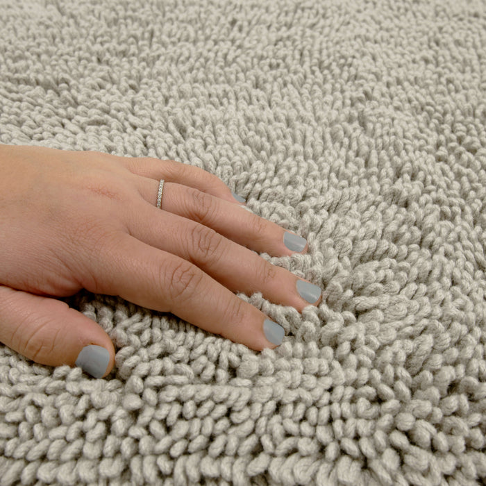Seashore Silver Bath Mat