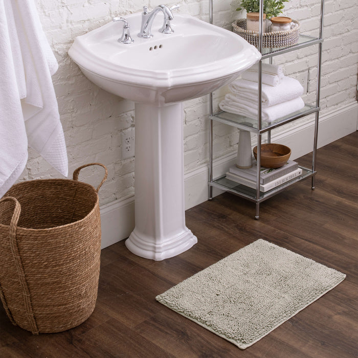Seashore Silver Bath Mat