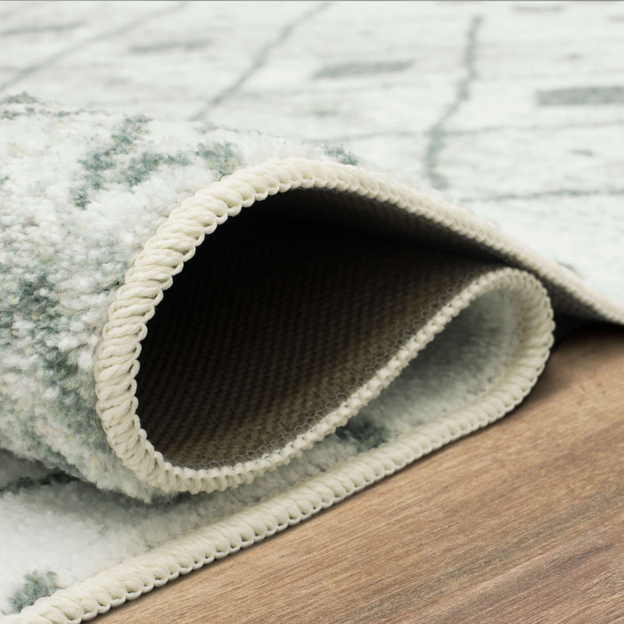 Technicolor Clea Grey Area Rug