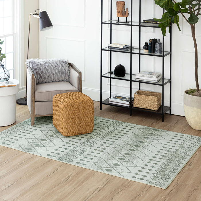 Technicolor Clea Grey Area Rug