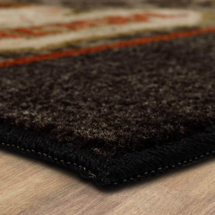 Java Multicolor Accent Rug