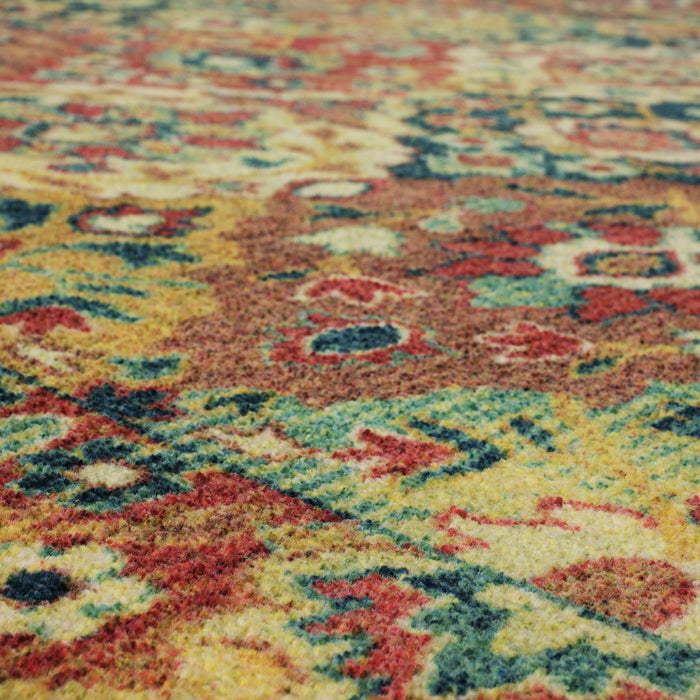 Technicolor Sabine Red Area Rug