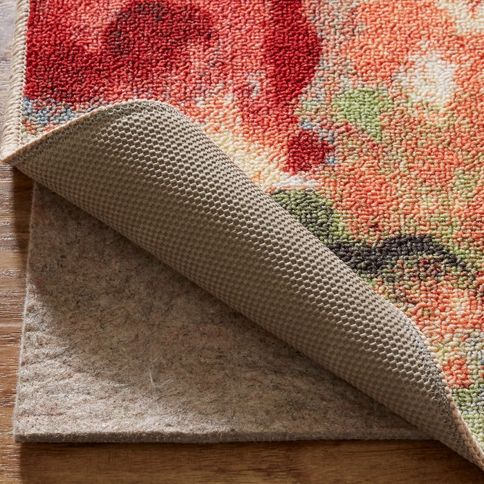 Watercolor Bloom Multicolor Accent Rug