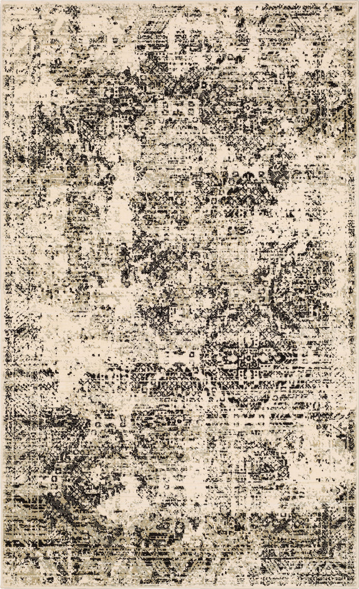 Karastan Tempest Compass Midnight Area Rug