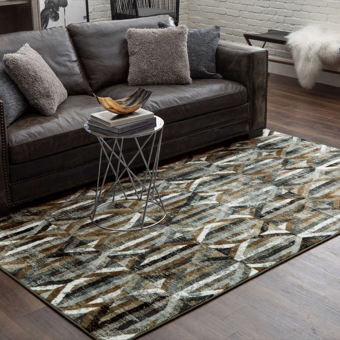 Concurrent Neutral Area Rug by Scott Living