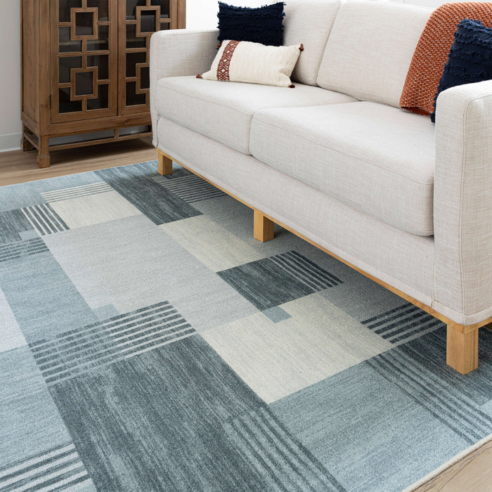 Grayson Tempo Navy Area Rug