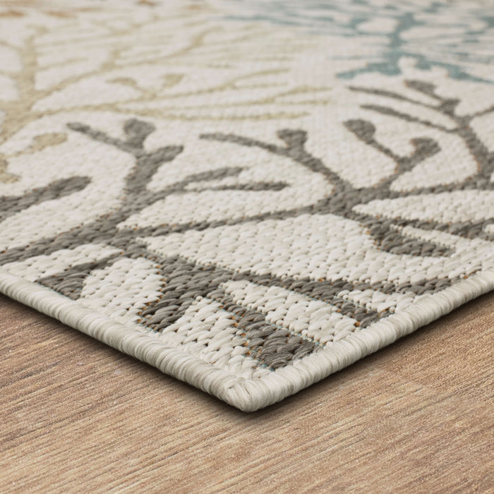 Jackson Coral Cream Area Rug